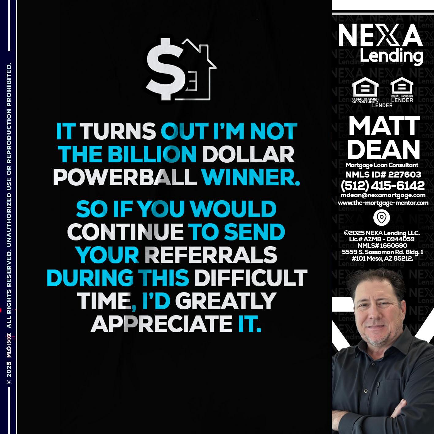 IT TURNS - Matt Dean -Mortgage Loan Consultant