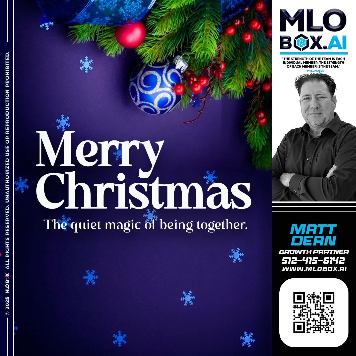 merry christmas - Matt Dean -Mortgage Loan Consultant