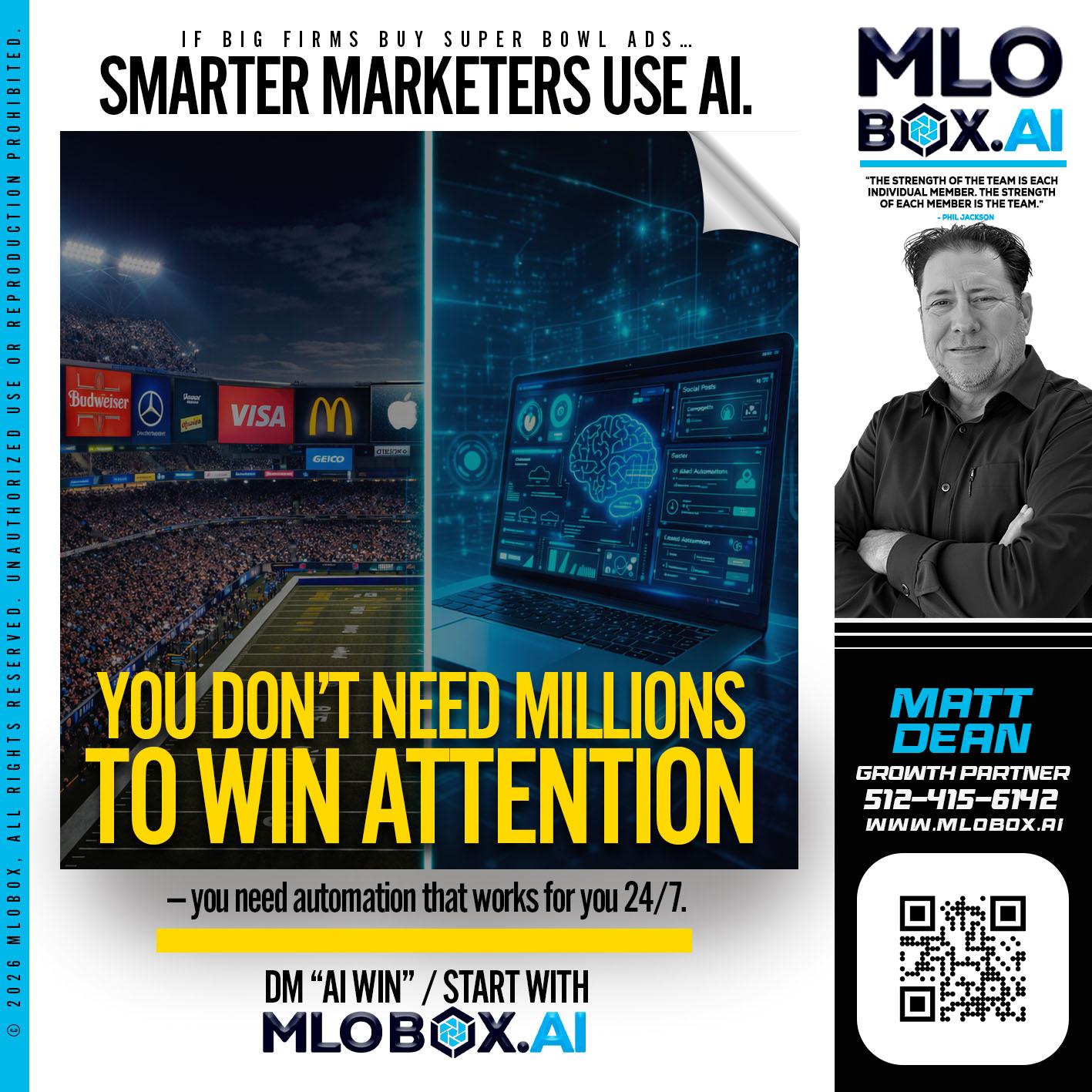 you don't need - Matt Dean -Mortgage Loan Consultant