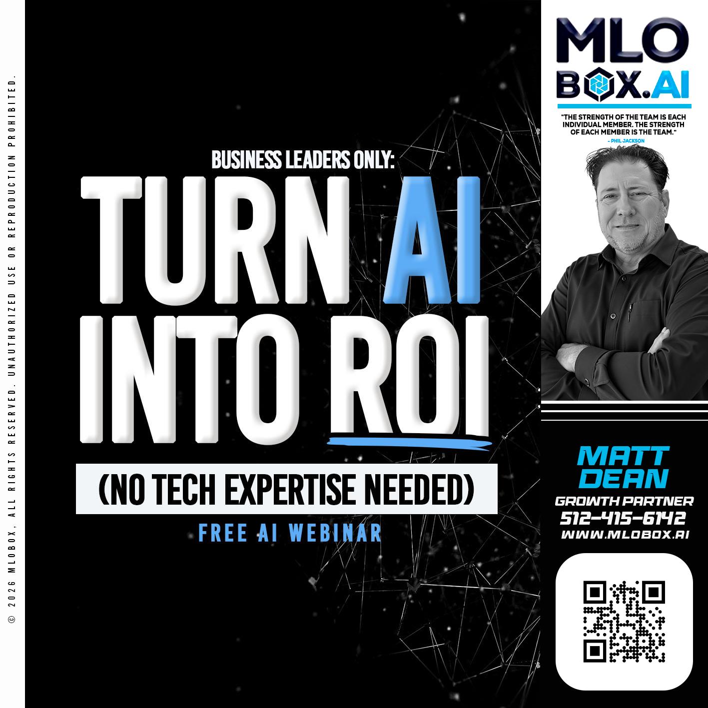 TURN AI - Matt Dean -Mortgage Loan Consultant