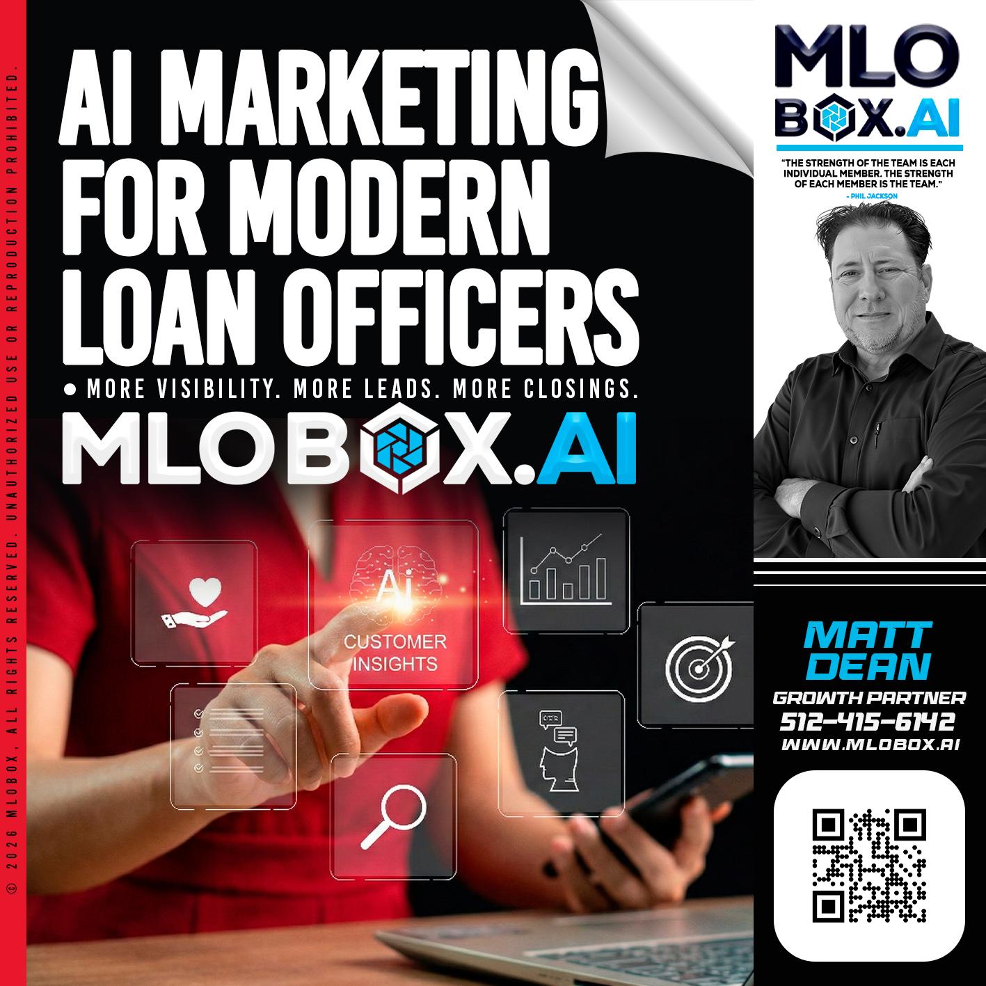 AI MARKETING - Matt Dean -Mortgage Loan Consultant