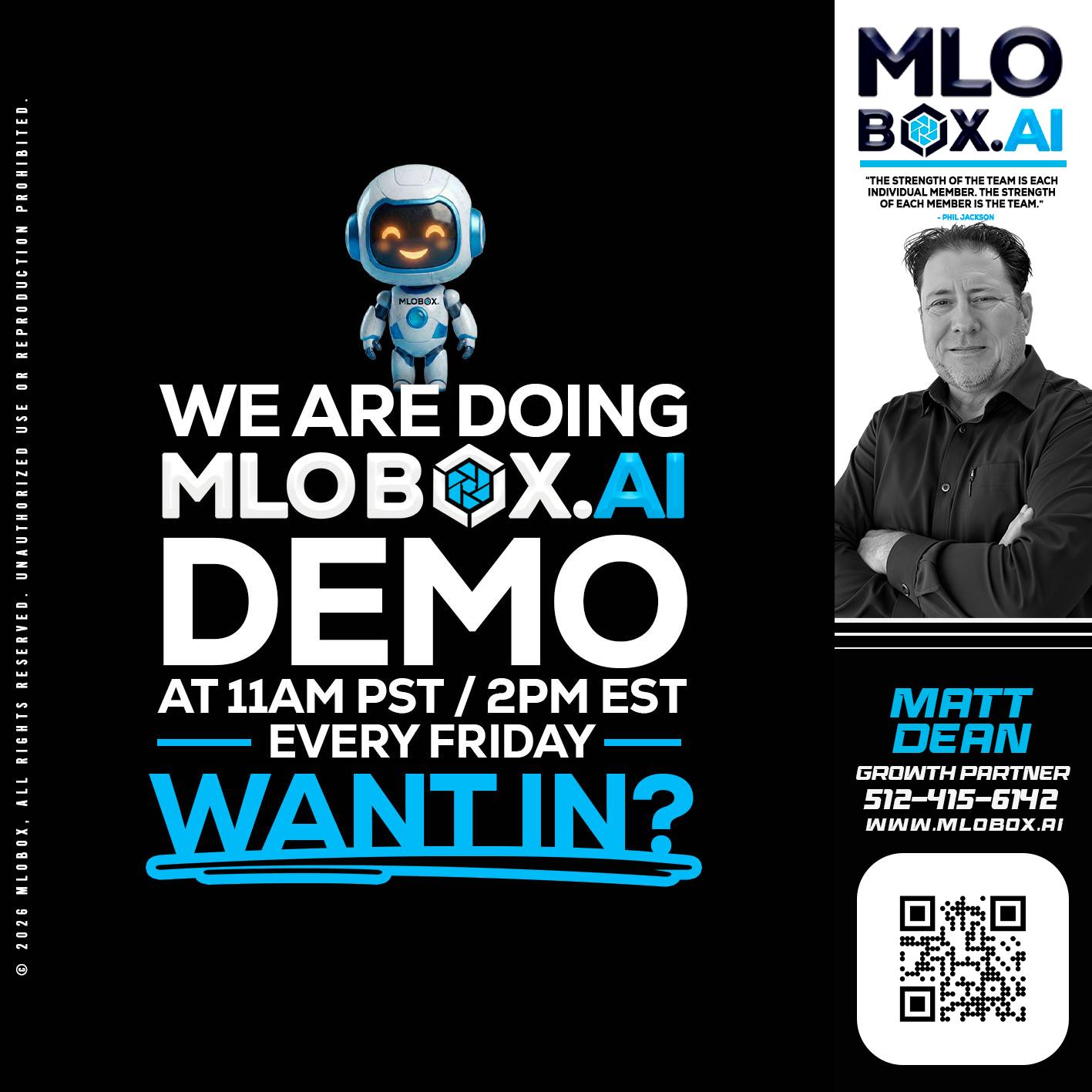 WE ARE DOING - Matt Dean -Mortgage Loan Consultant
