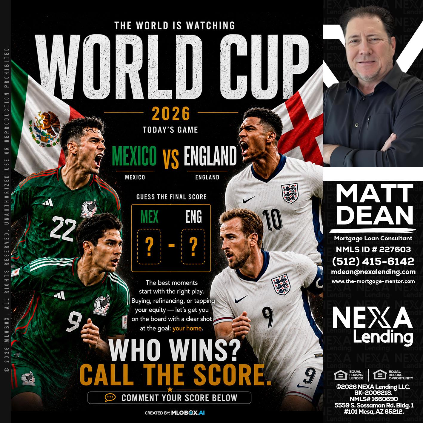 WHO'S WIN - Matt Dean -Mortgage Loan Consultant
