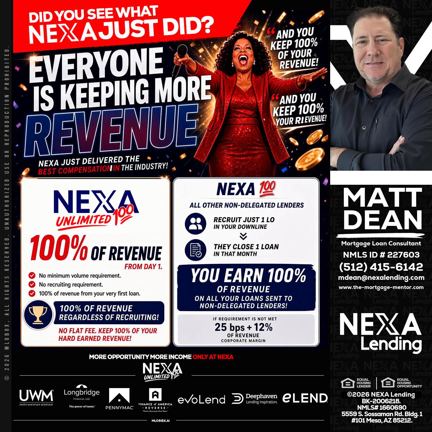 EVERYONE IS KEEPING - Matt Dean -Mortgage Loan Consultant